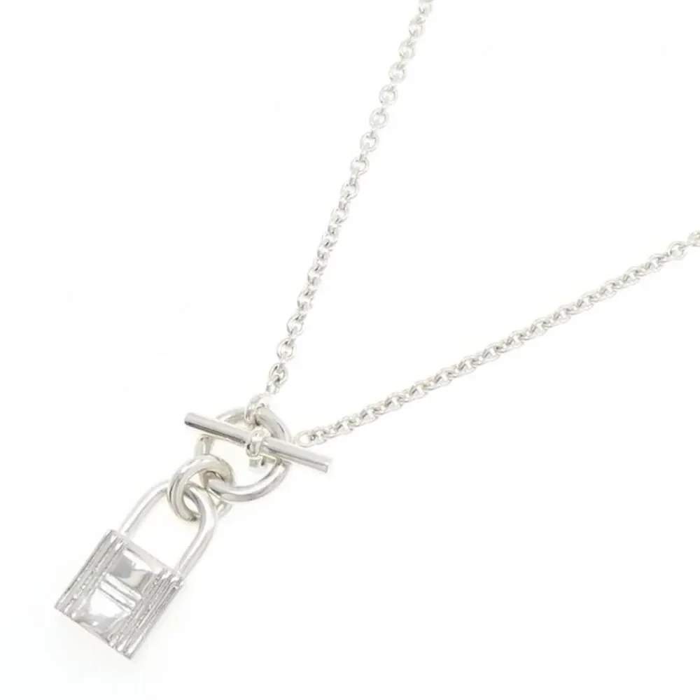 Hermès Amulette Cadena 925 Silver Necklace